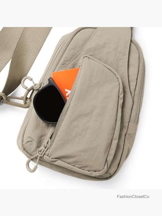 Sling Bag with Adjustable Straps Crossbody Chest Backpack for Travel Hiking main image 6